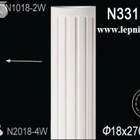 N3318LW Ствол колонны Perfect на R18 см