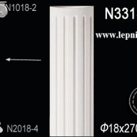 N3318L Ствол Полуколонны Перфект на R18 см