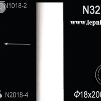 Комплект Полуколонны Перфект на R18 см N1018-1+N3218+N2018-4
