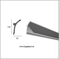 Карниз для скрытого освещения Tesori KF704