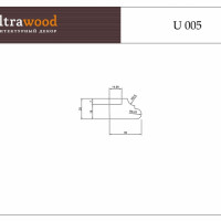Молдинг Ultrawood U 005