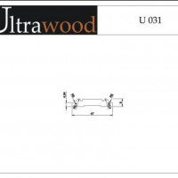 Молдинг Ultrawood U 031