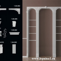 Замок Обрамление арок Европласт 1.55.005